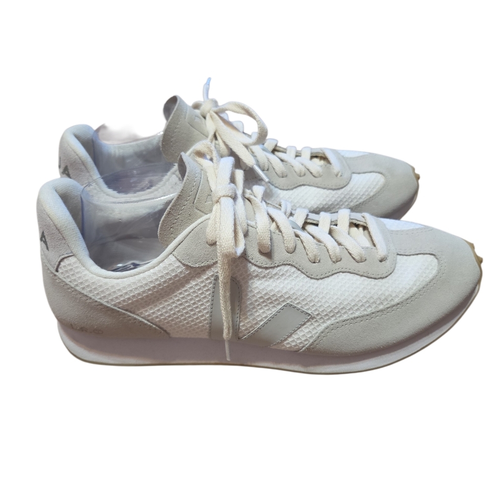 VEJA Rio Branco sneakers Mens Size 11 Grey Ans White‎ Athletic Comfy